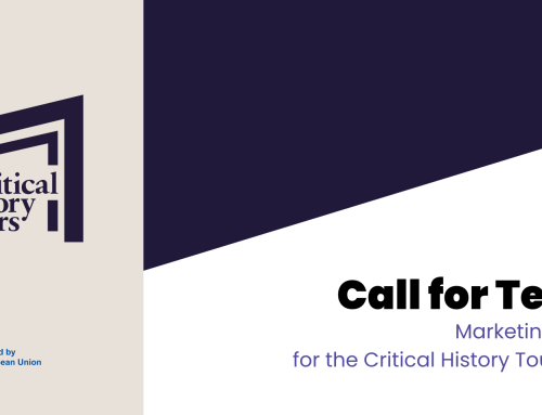 Call for Tender: Marketing Services for the Critical History Tours Project