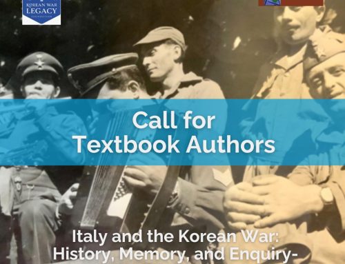 Call for Textbook Authors: Italy and the Korean War — History, Memory, and Enquiry-Based Learning