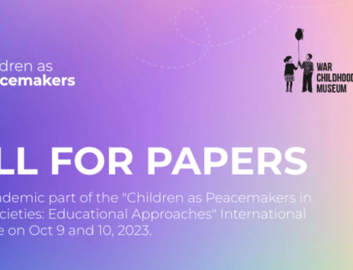 Call for Papers: Children as Peacemakers in Divided Societies: Educational Approaches (October 9-10, 2023.