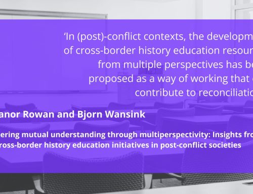 Fostering mutual understanding through multiperspectivity: insights from 14 cross-border history education initiatives in post-conflict societies