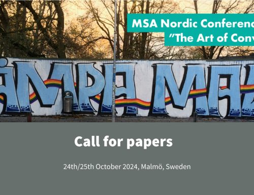 Call for Papers -MSA Nordic Confernce 2024 “The art of Conviviality”