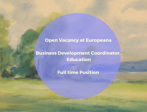 Job opportunity: Business Development Coordinator Education at Europeana